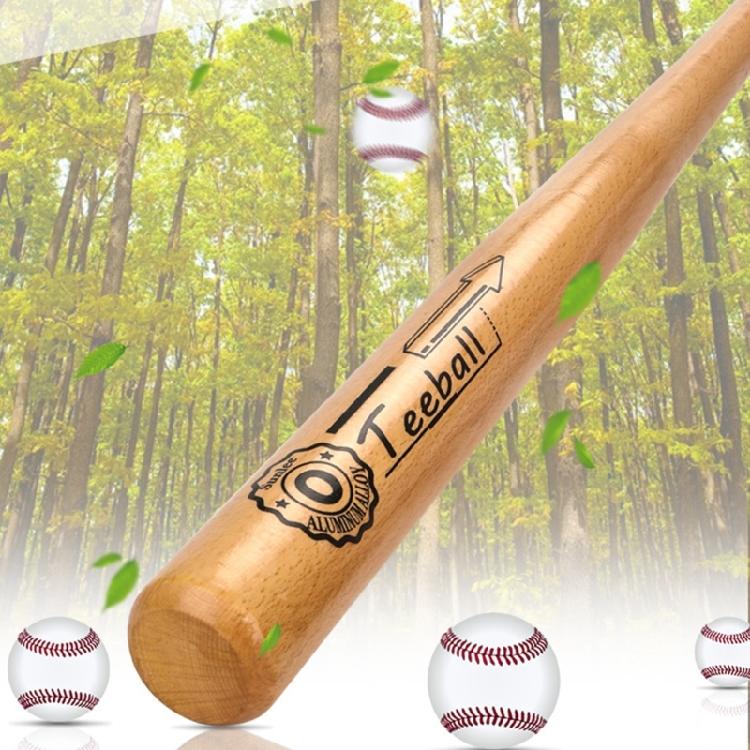 Professionelle Hartholz Baseballschläger Massivholz Baseballschläger Selbstverteidigungsausrüstung