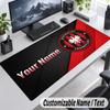 Custom Name Text Mouse Pad Eintracht Frankfurt Personalized Desk Pad For Work And Gaming