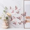 12Pcs/set 3D Hollow Butterfly Wall Sticker for Home Decoration DIY Wall Stickers Modern Wall Art Living Room Decoration