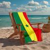 Senegal Fashion Beach Towel: Ideal for Summer Adventures Soft, Absorbent and Quick Drying Suitable for Swimming and Bathing