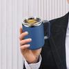 450ml Thermal Coffee Mug Insulated Coffee Mug Stainless Steel Mug Milk Coffee Cup Leak-proof Drinking Cup Thermal Mug Water Cup