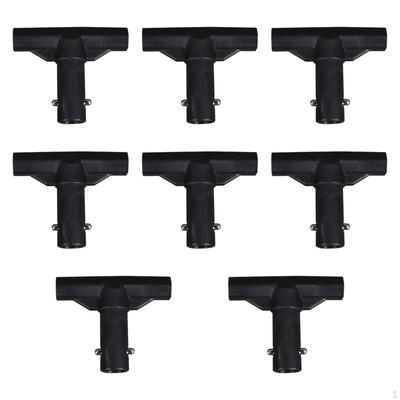 8Pcs Trampoline T Tube Connector Pole End Cap Sturdy Replacement Reusable Covers for