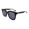 GUCCI Cool Urban Trendy Holiday Travel Edition GG1000SK Universal Black/Black Leg Oval Sunglasses Unisex
