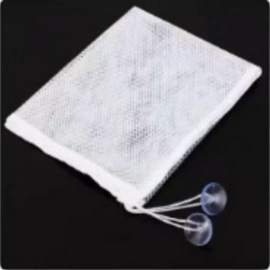 Kids' Bathroom Water Play Mesh Storage Bag with Strong Suction Cups