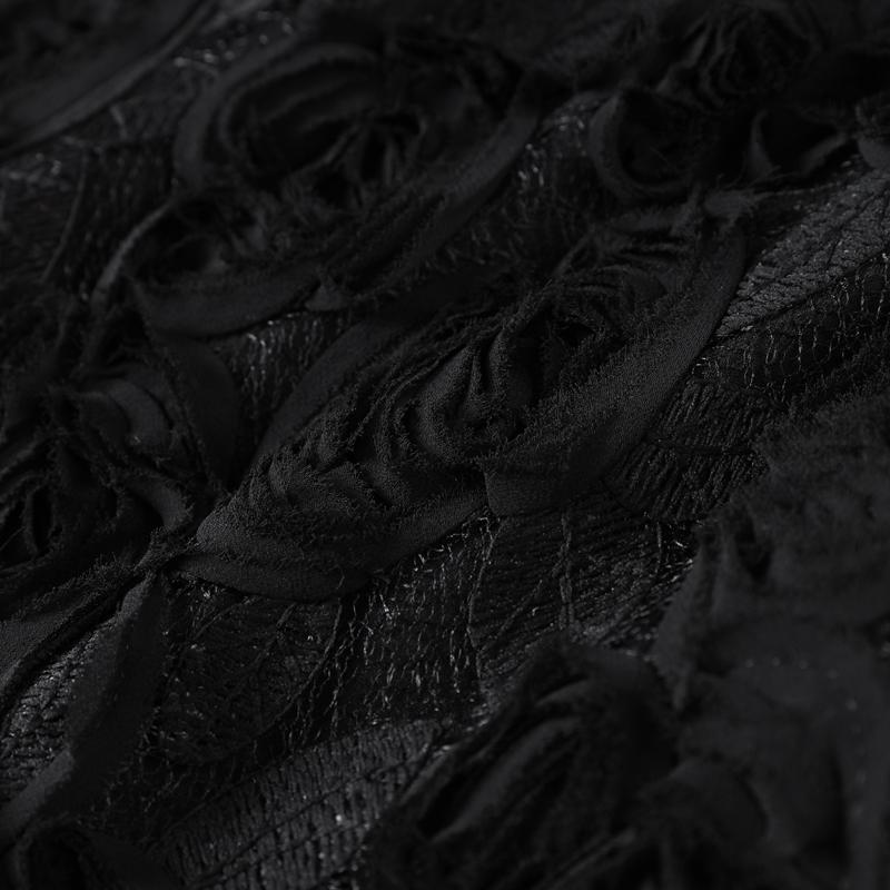 Women's Chiffon Dress Elegant White Backless 3D Flower Strap Dress Pleated A-line Patchwork Design Summer Beach Vacation Robe Evening Vestidos Dress