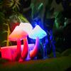 Mushroom Shape Led Night Light Colorful Automatic Smart Light Control Energy Saving Plug-in Sensor