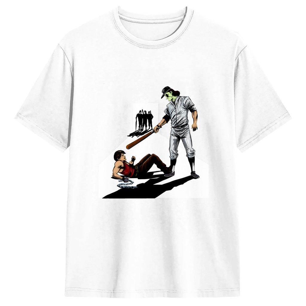 Unisexs TShirt The Warriors Casual Pure Cotton Tees Short Sleeve T Shirts Crewneck Clothing Plus Size
