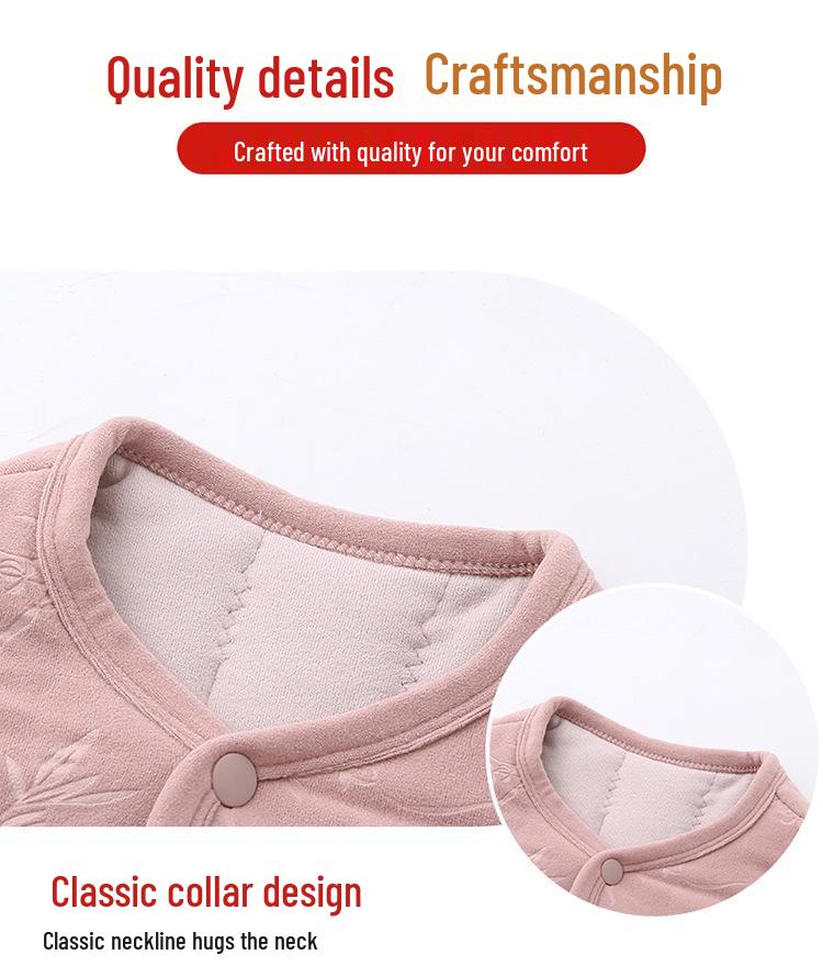 Mom's Warm Winter Jacket: Middle-Aged & Elderly Women's Thickened Cotton-Padded Cardigan Coat