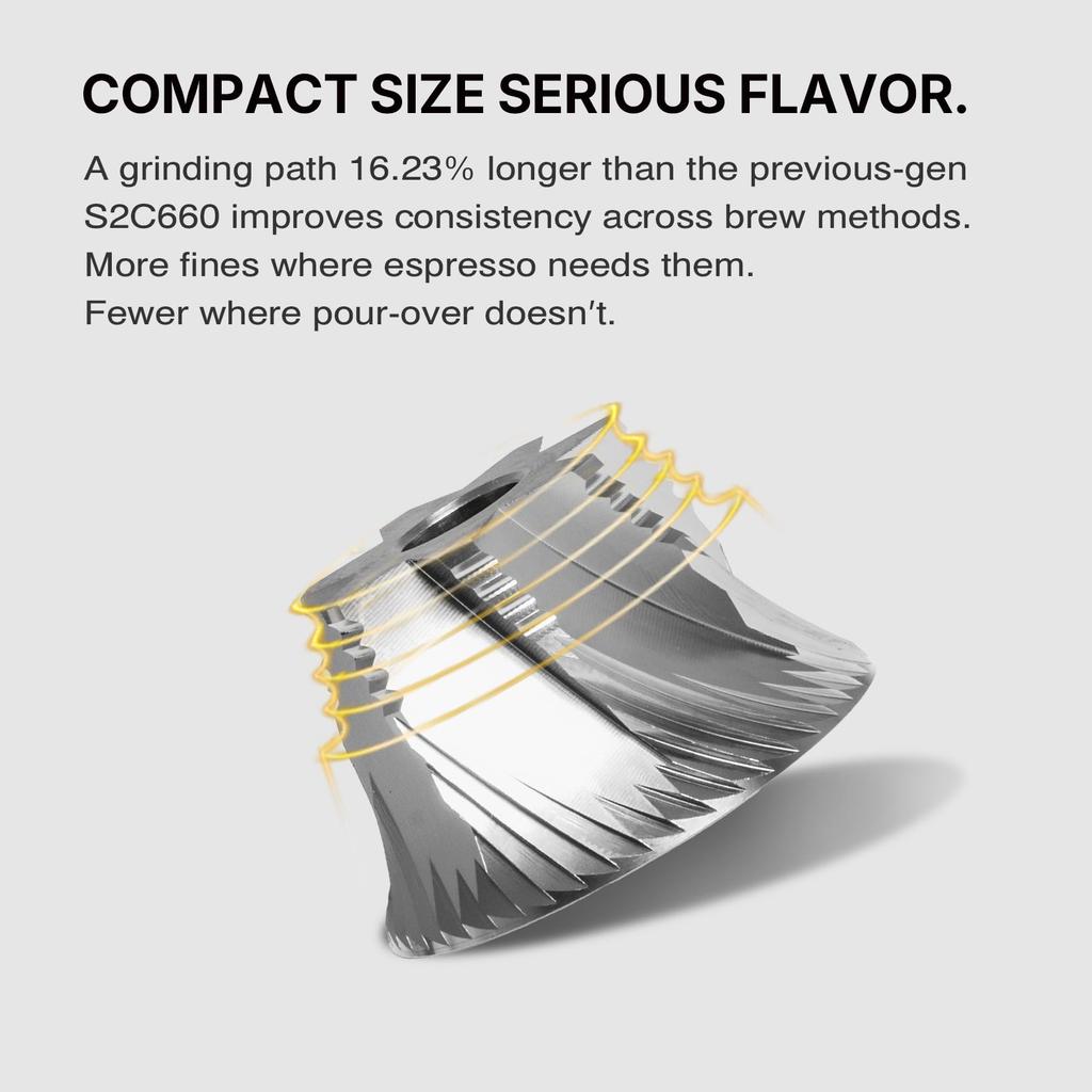 TIMEMORE C5 ESP Pro Manual Coffee Grinder (S2C-042-III) with Conical Burr, 0.015mm Precision Adjustment, Non-Slip Base, and Large Capacity Bean