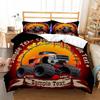 Racing themed bedding 3D printed cartoon monster truck pattern, soft down anti allergy down duvet cover, adult bedding set, teen