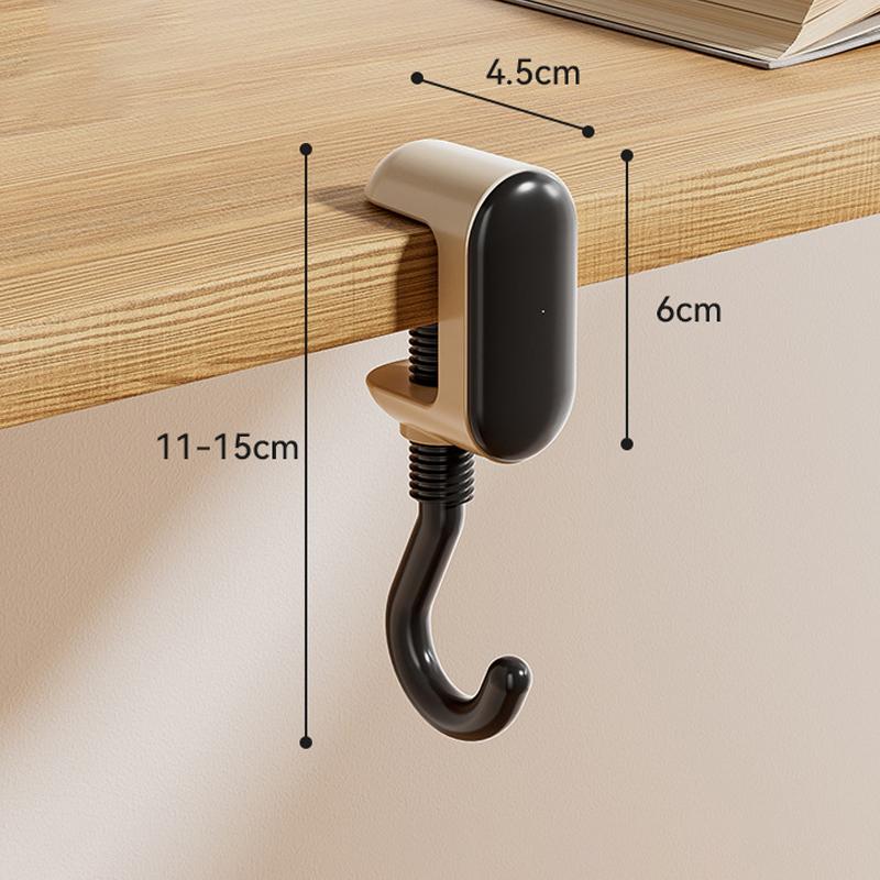 Myśląca Kaczka Przenośny Haczyk Wiszący Dekoracja Stół Portfel Torba Haczyk Wieszak Ścienny Uchwyt Torebka Bez Wiercenia Artykuły Biurowe dla Studentów