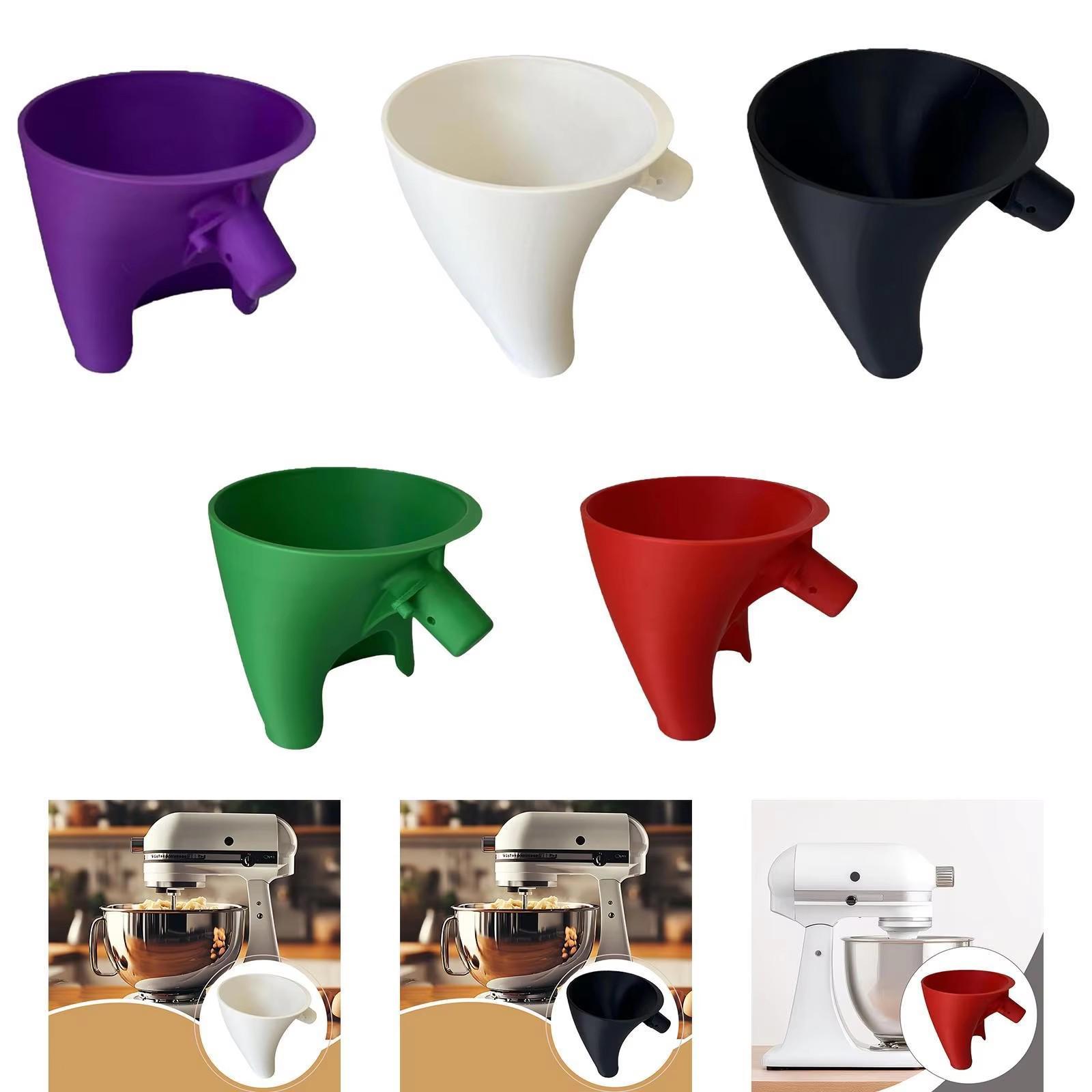 

Новая воронка для муки для стационарного миксера Kitchen Aid красный