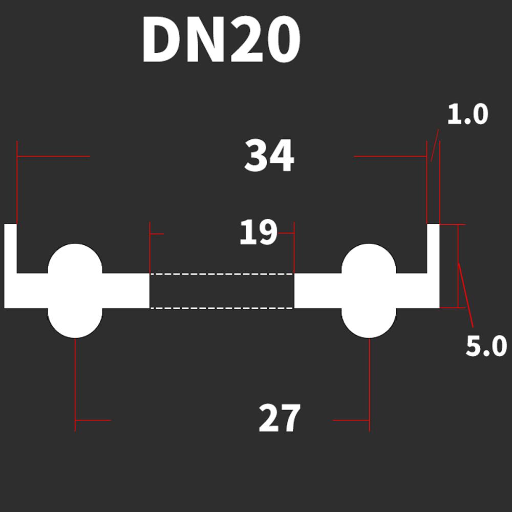 DN10-DN200 DIN Standard 3/4" 1.5" 2" -8" Tri Clamp EPDM Sanitary Seal Gasket Strip Homebrew