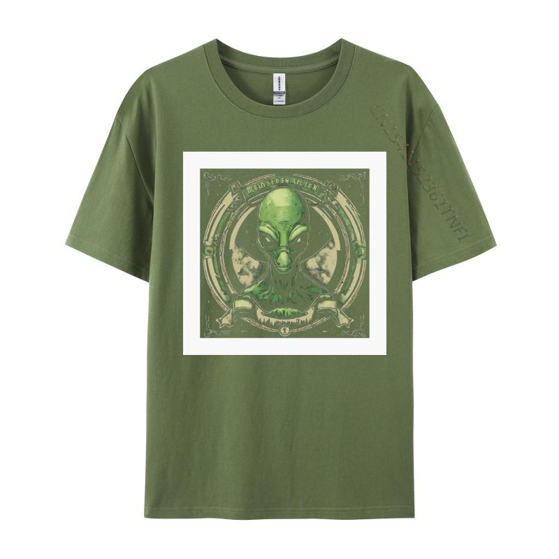 Ethereal Emissary Alien TShirt New Design Boy T Shirt Brand New Funny Alien Tee For Guys Black Graphic T Shirts