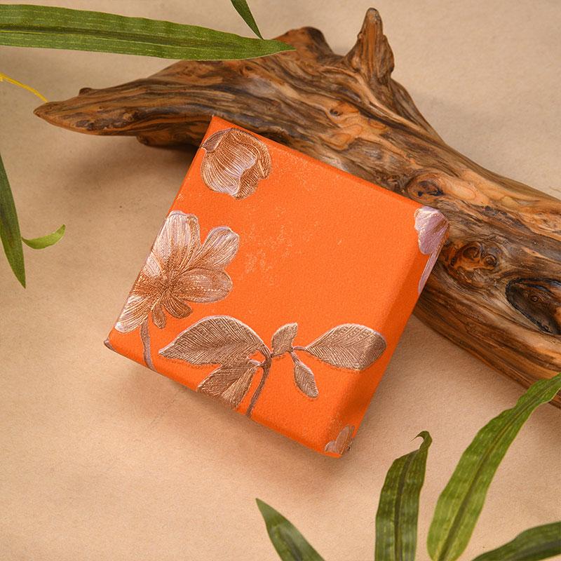 1Pc Rectangle Practical Cardboard Gift Printed Antique Style Packaging Box Hair Accessory Box Jewelry Box