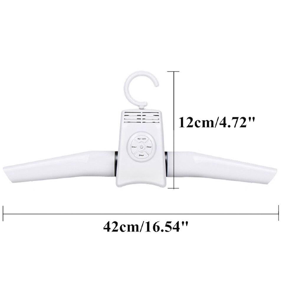 Portable Clothes Hangers Electric Clothes Dryer Smart Shoes Dryer Rack Hot&Cold Dual-use Home Travel Rack Hangers US/EU