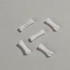 20pcs/bag Mixed Color Acrylic Thin 7x26mm Bamboo Curved Tube Loose Beads for DIY Bracelet Necklace Jewelry Craft Accessories