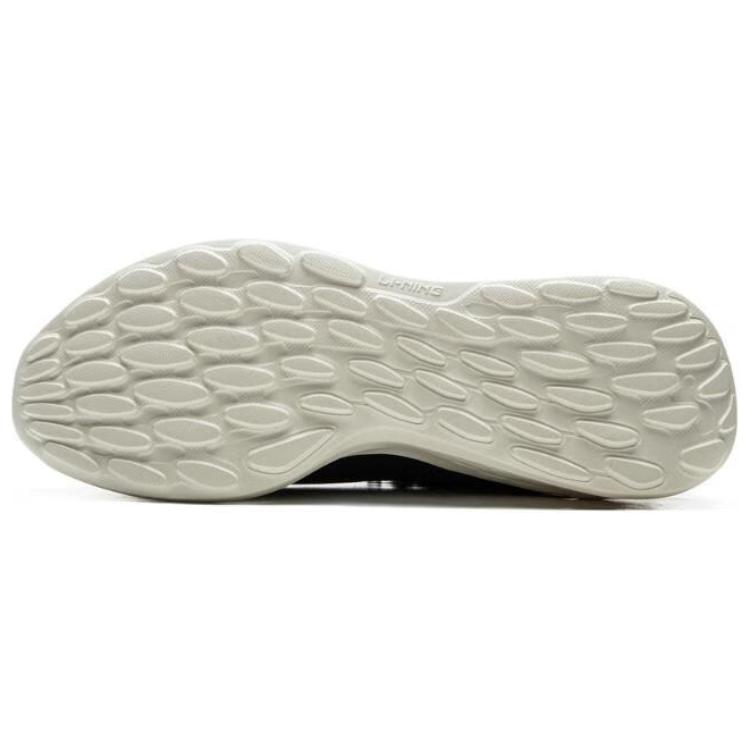 New LiNing Wear-Resistant Cushioning Breathable Low-Top Casual Running Shoes Men's Black ARSV037-12