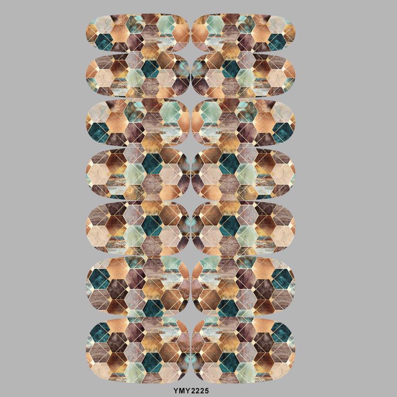 Marble Nail Art Stickers YMY2218-2229