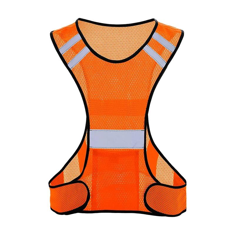 Cycling Reflective Vest High Visibility Safe Jacket for Night Riding Running Jogging Motorcycle Outdoor Sports Waistcoat
