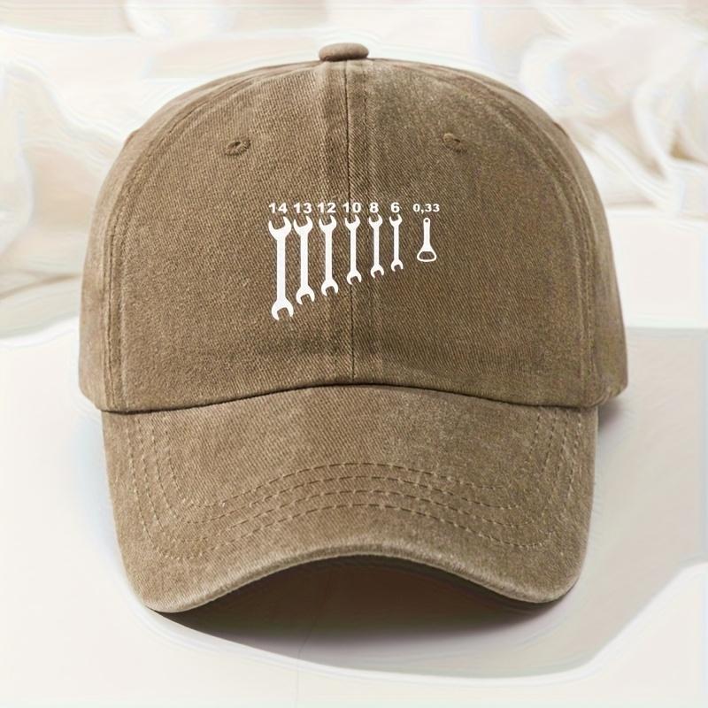 Fashionable Retro Washed Baseball Cap Adjustable Casual Hat Curved Brim Baseball Cap