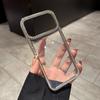 Electroplating Diamond Silicone Phone Case For IPhone 17 Pro Max 16 15 14 13 12 11 Rhinestone Cover