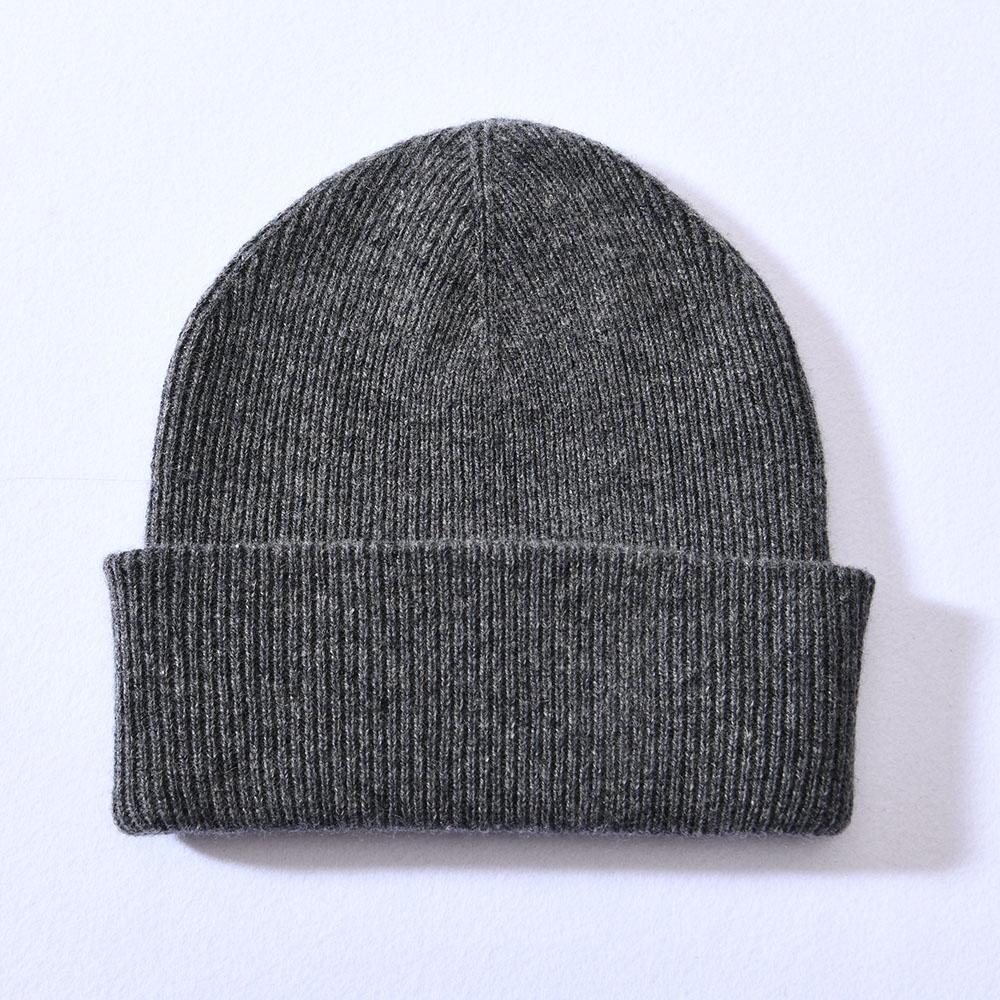 Jxwatcher Merino Wool Skull Luxury Wool Knitted Beanie Winter Bennie Caps Women Soft 100% Pure Wool Beanie Hats with Custom logo