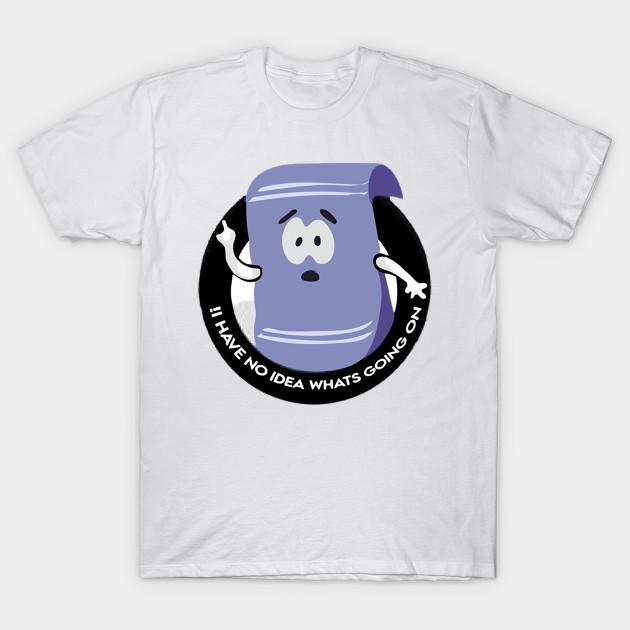 

Чоловіча чорна футболка з принтом I Love Towelie Футболка South Park Принт на папері для термопереносу без вирізання Бавовняна футболка L білий