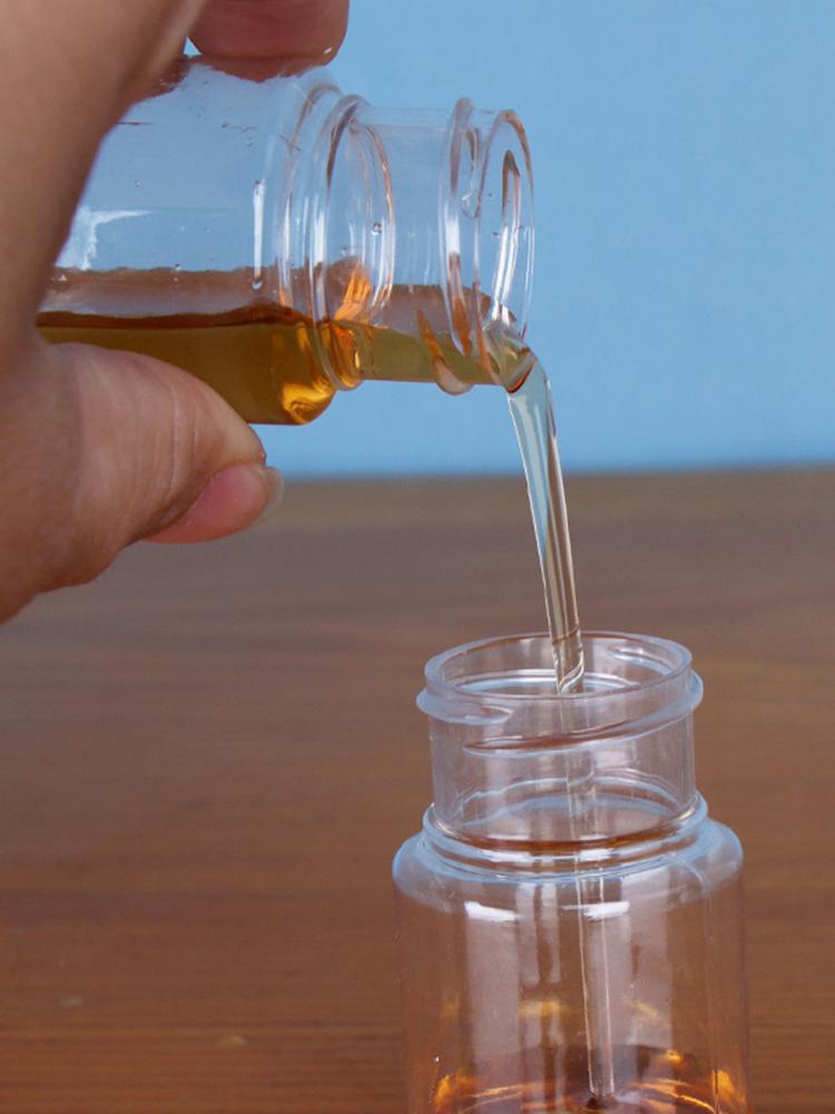 7PCS Refillable Travel Craft Vials Candy Split Pot Cosmetic Packaging Transparent Bottles Plastic Containers Travel Split Bottle