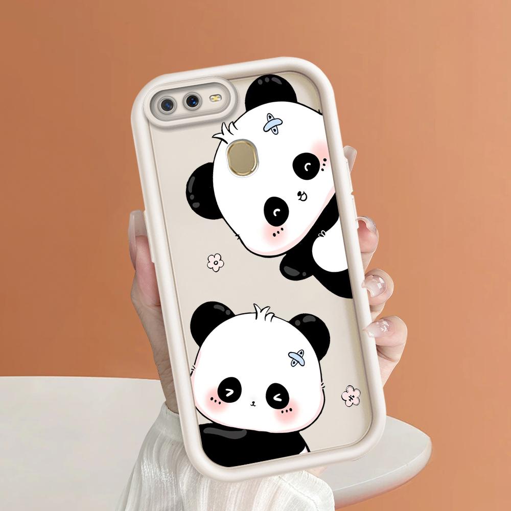 Weiche Silikon-Quadratleitern-Cartoon-Muster Vollständiger Kameraschutz Stoßfeste Hülle für OPPO Reno Realme OnePlus