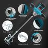 2100W 6-Speed Adjustable Electric Mixer Industrial Paint Stirrer Handheld Cement Putty Powder Mixing Tools