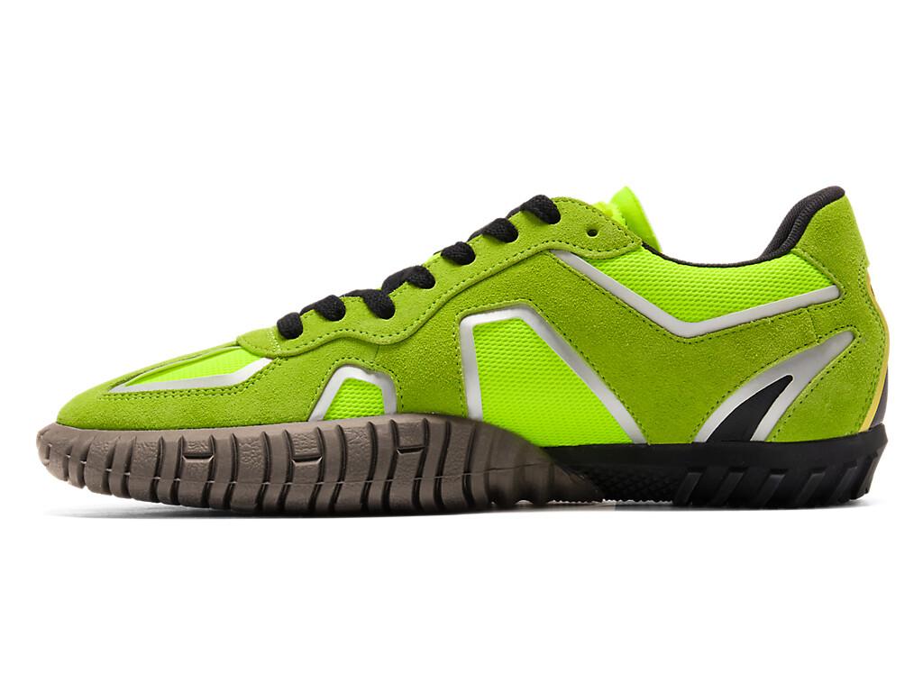 1183C165-750 Onitsuka Tiger Duck Tiger Trainer Safety Yellow Pure Silver (Men's)