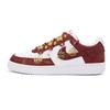 Court Vision 1 In The Name Of Love Anti Slip Wear Resistant Low Top Skateboard Shoes Unisex Red White Gold DH2987-101(team488- )
