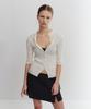 Fahro Short-Sleeve Cardigan Ivory