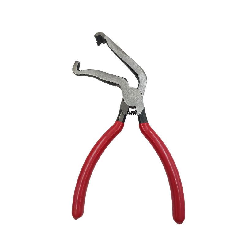Red Handle Wire Cutting Pliers, Multi-purpose Pliers, Automotive Line Wire Cutting and Oil Pipe Separation Pliers, Power-off Pliers, Four Piece Set