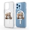 Care Bears Magnetic Transparent Case for iPhone 15/16/17 Pro Max