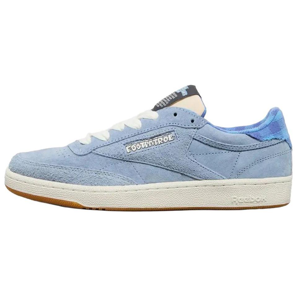 

Footpatrol x Reebok Club C 85 Vintage Синий Мел Унисекс Кроссовки Черный 100201811 42