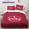 FCN poster Set Biancheria da Letto Trapunta Copripiumino Federe Decorazione Casa Regalo di Compleanno (1 * copripiumino + 2 * federa, senza nucleo)