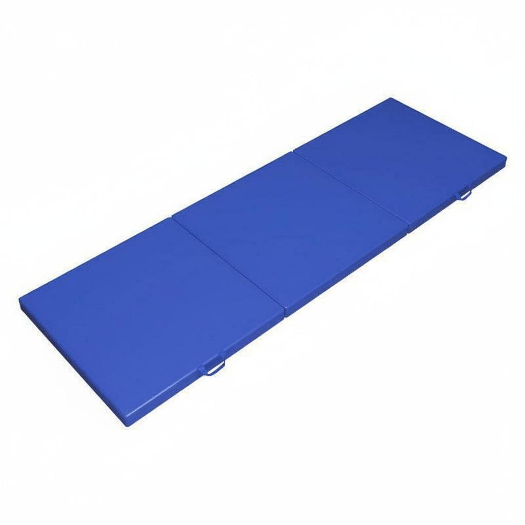 Thick PU Gymnastics Pad Premium Cushioning Portable Exercise Mat Durable Fitness