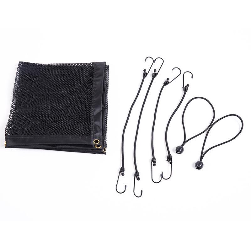 Exkluzivní síťová bariéra pro bezpečnost domácích mazlíčků v autě - Izolace a ochrana psa pro zadní sedadlo