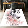 Custom Name Horse Printed Carpet,Rug for Office Chair Living Room Bedroom Kitchen Room Decor Gifts.