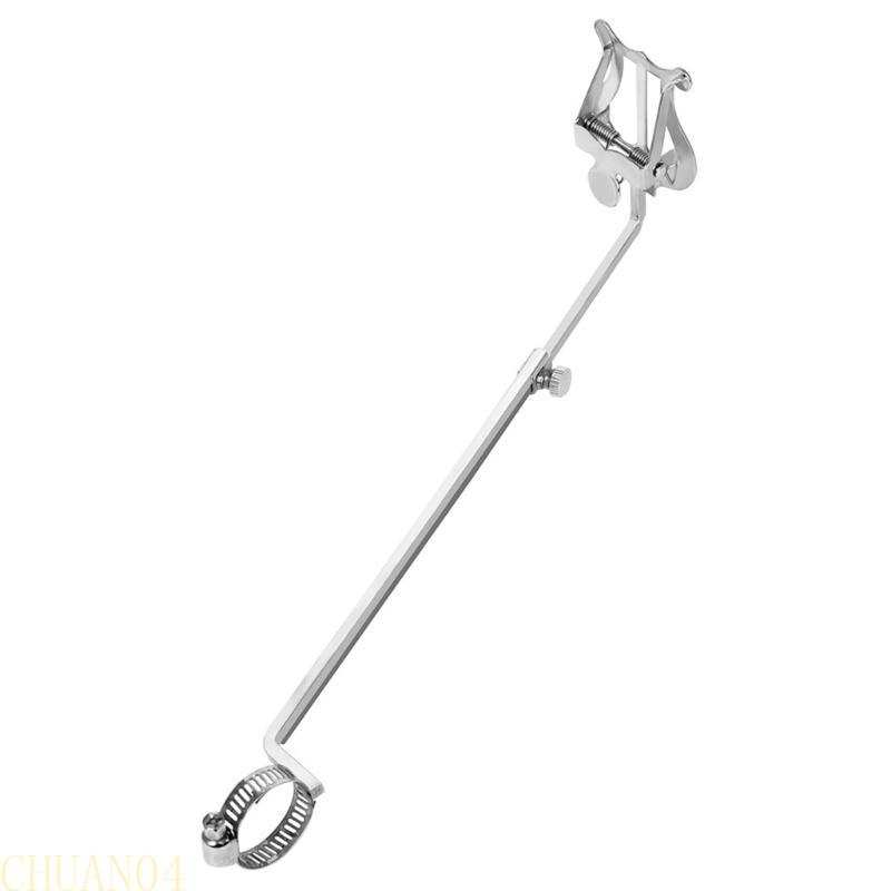 A1A2 Flute Music Stand Music Book Clamps Flute Lyre Music Score Holder Instrument Flute Stand Marchings Lyre Sheet Music Clip