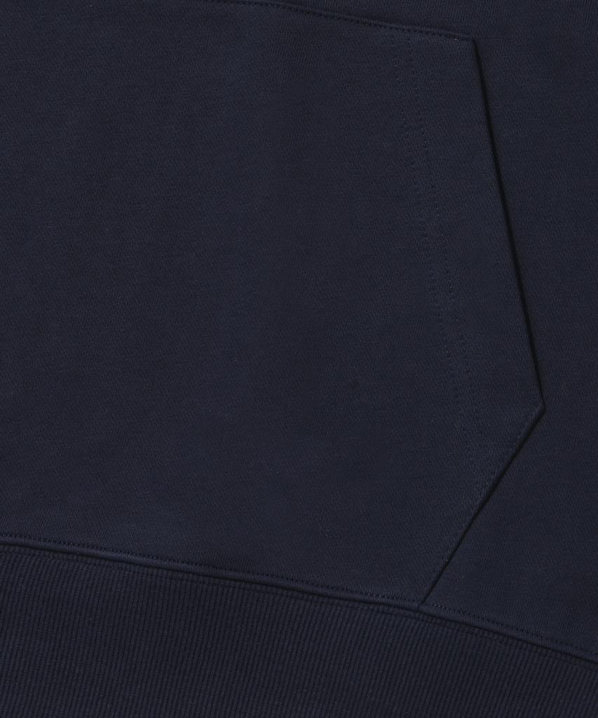 [M~4Xl] Original Stroke Logo Hoodie_Navy