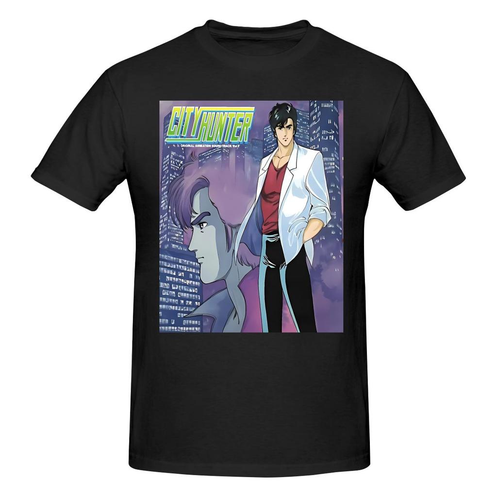 Funny City Hunter Ryo Saeba Nicky Larson Unisexs Printed Tshirt Unisex T Shirtshirt