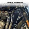 Motorsykkel Radiatorbeskyttelse Motor Kjøler Grilldeksel Beskyttelse for Bonneville T120 T100 Thruxton RS/Speed Twin/Street Twin