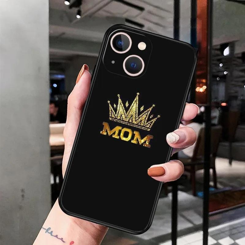 Applicable To Iphone14 Mobile Phone Case King And Queen Couple Crown Mobile Phone Case Hair Painted Anti-Drop Millet