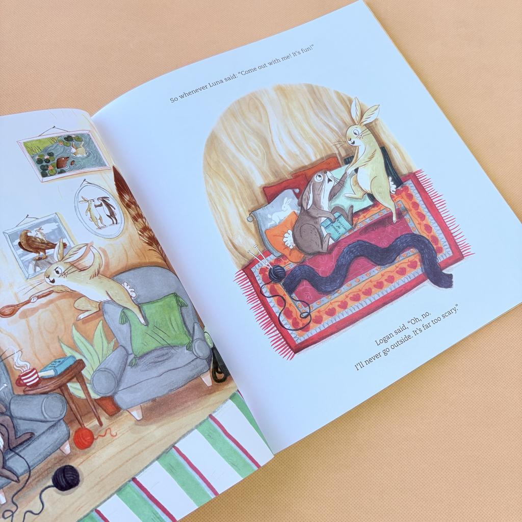 Genuine Nicola Kinnear English Be Brave Yourself 3-book set of emotional intelligence enlightenment story picture books