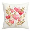 Vikama Valentine'S Day Gift Cushion Set Owl And Love Sofa Bedroom Home Decoration Pillowcase Without Inner Core