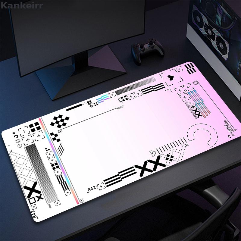 CSGO Anime Kawaii Pink Large Mouse Pad Gamer Mousepad Office Accessories for Deskmat Game Keyboard Pads Xcm Locking Edge Mat