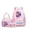 Kpop Witch Hunter Backpack Lunch Bag Pencil Case Set Student Animation Fashion School Bag Pencil Case Lunch Bag